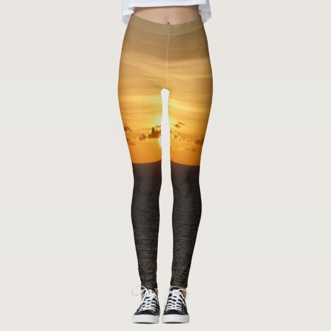 Leggings Piernas del atardecer (Anverso)