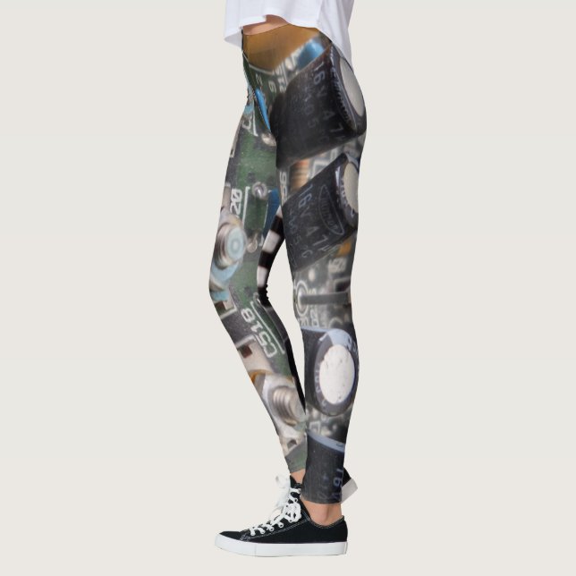 Leggings Piernas del circuito (Izquierda)