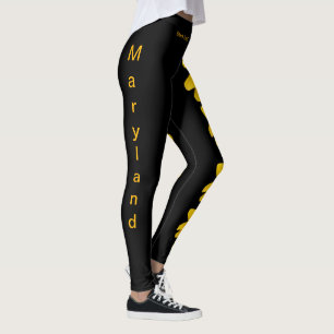 Leggings Piernas del estado de Black Maryland Black Eyed Su