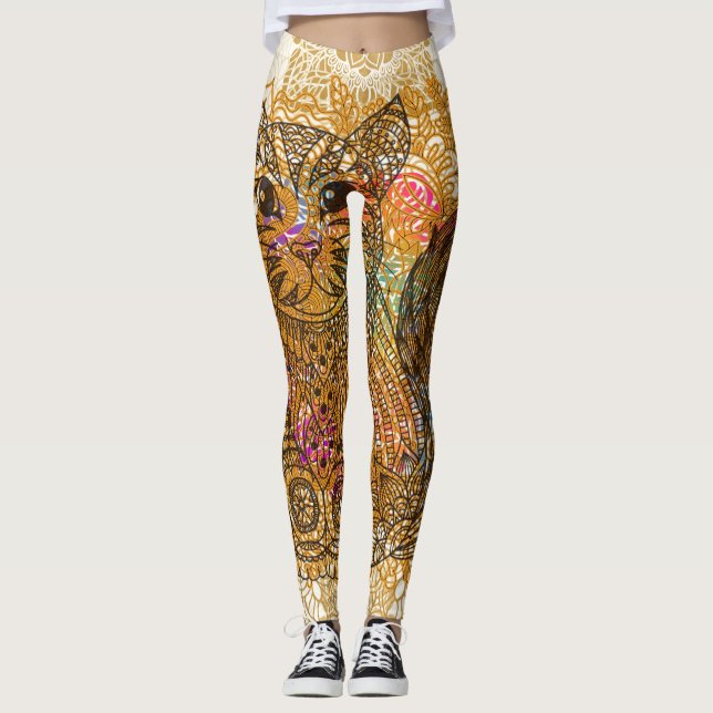 Leggings Piernas del gato (Anverso)