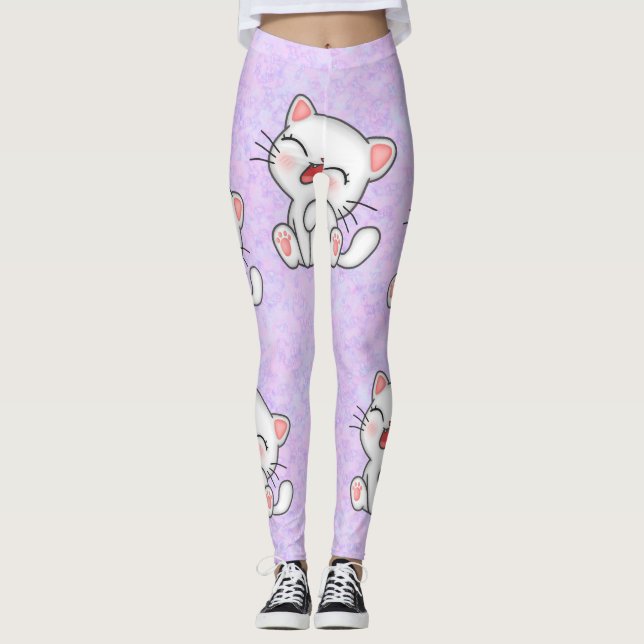 Leggings Piernas del gato (Anverso)