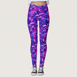 Leggings Piernas del patrón de tinte de lápiz