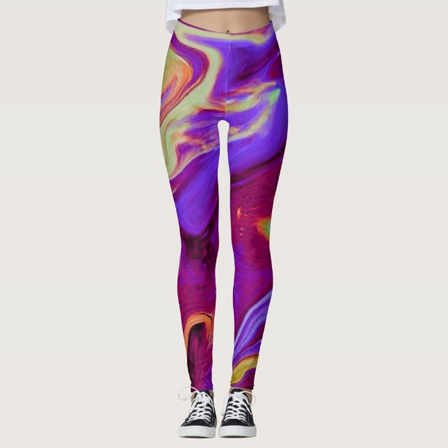 Leggings Piernas enmarañadas en entrenamiento de diversión  (Anverso)