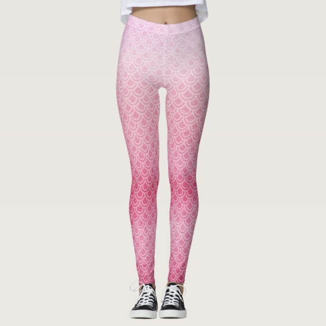 Leggings Piernas escalofriantes rosadas (Anverso)