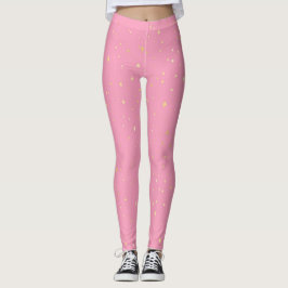Leggings Piernas espumosas rosadas