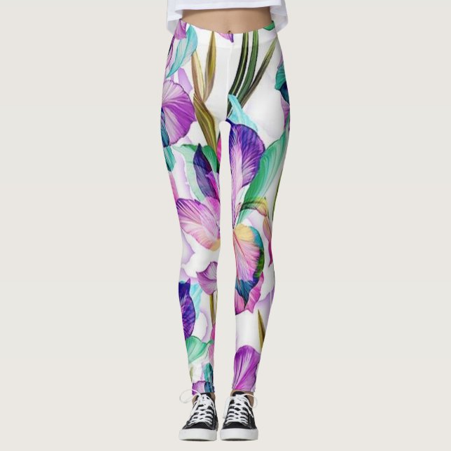 Leggings Piernas FLORES (Anverso)