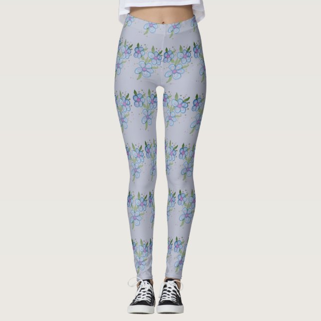Leggings Piernas floridas (Anverso)