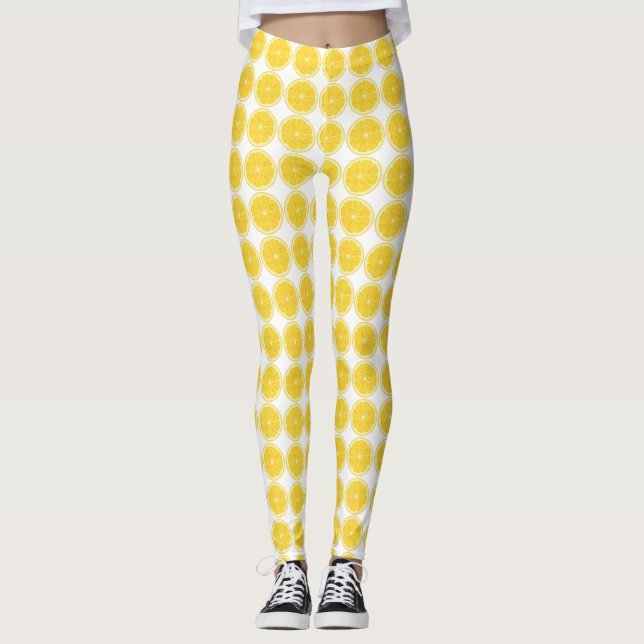 Leggings Piernas - Lemon Slice 2 (Anverso)