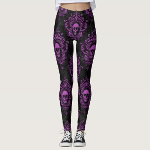 Leggings Piernas místicas púrpura