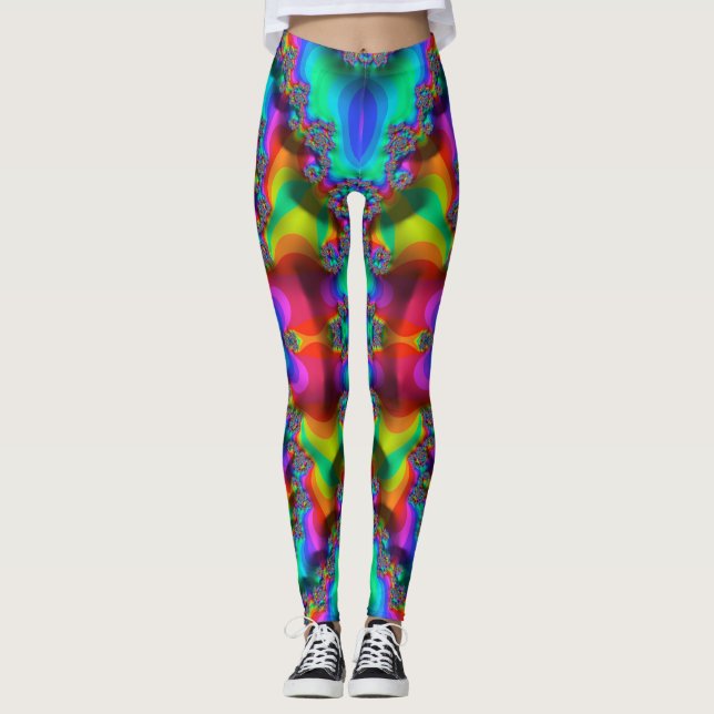 Leggings Piernas ~multicolor brillante ~ original (Anverso)