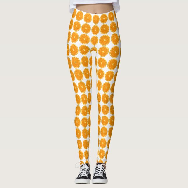 Leggings Piernas - Naranja Slice 2 (Anverso)