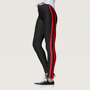 Leggings Piernas negras con colores Personalizados de banda