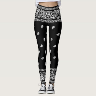 Leggings Piernas negras de Bandana