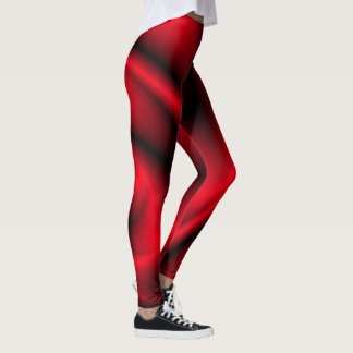 Leggings Piernas negras y rojas