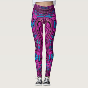Leggings Piernas: negro morado ~ original