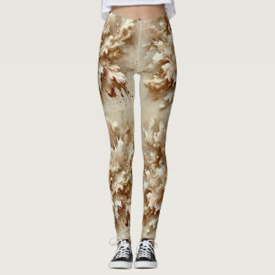 Leggings Piernas ~ Otoño Brown Beige ~