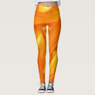 Leggings Piernas Petales de flores amarillas