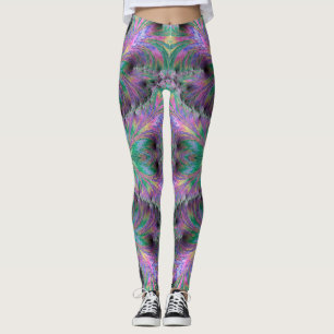 Leggings Piernas ~ púrpura verde ~ Original