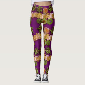 Leggings Piernas púrpuras