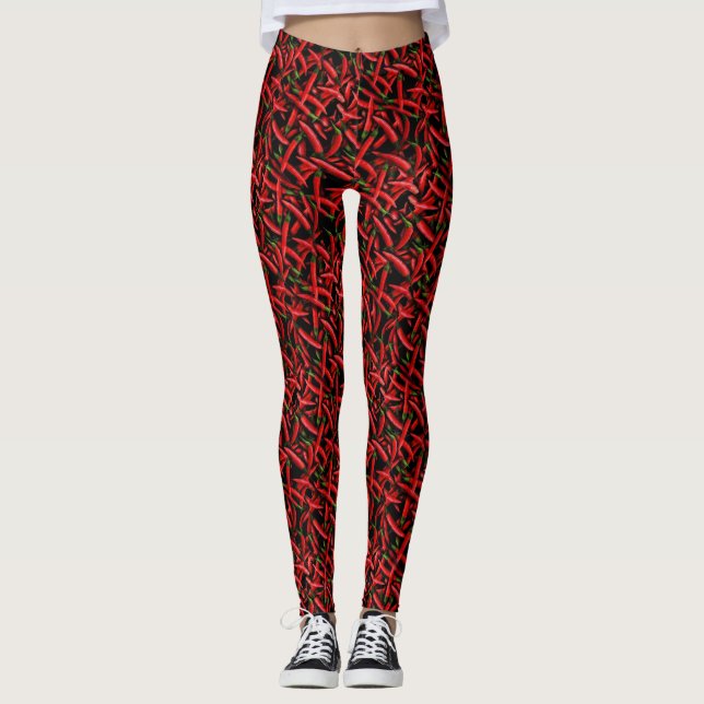 Leggings Piernas Red Chili Peppers (Anverso)