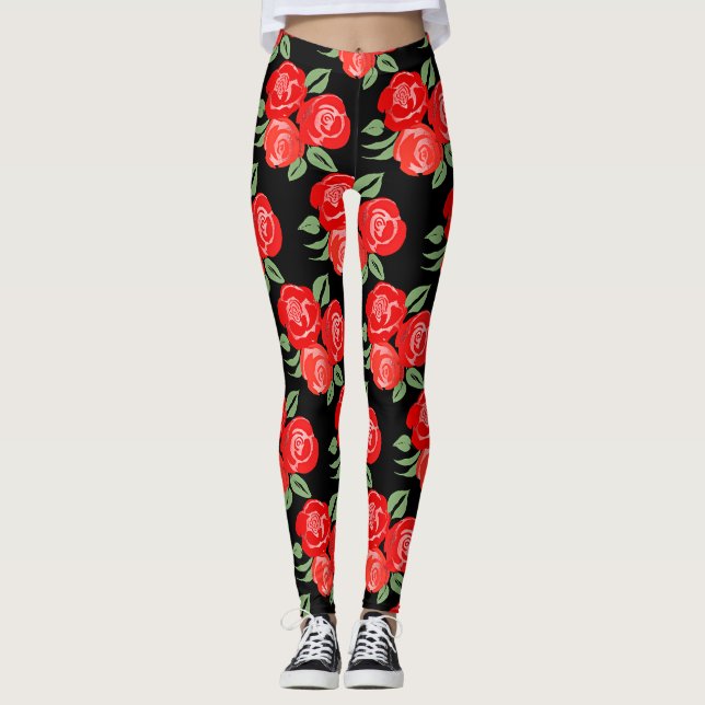 Leggings Piernas rojas (Anverso)