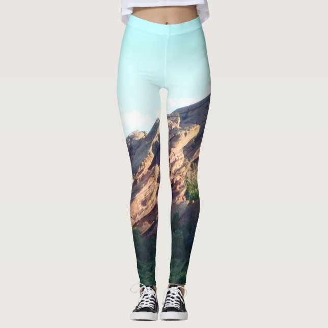 Leggings Piernas Rojas Colorado (Anverso)