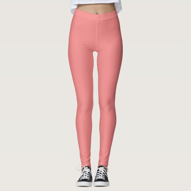 Leggings Piernas rosadas corales (Anverso)