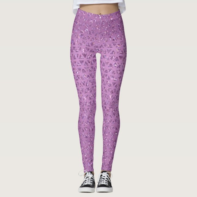 Leggings Piernas rosadas espumosas (Anverso)