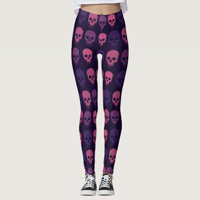 Leggings Piernas Skull (Anverso)
