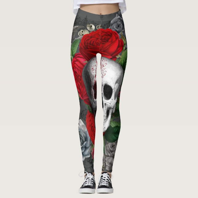 Leggings Piernas Skull (Anverso)