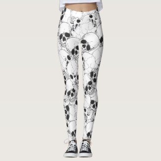 Leggings Piernas Skull