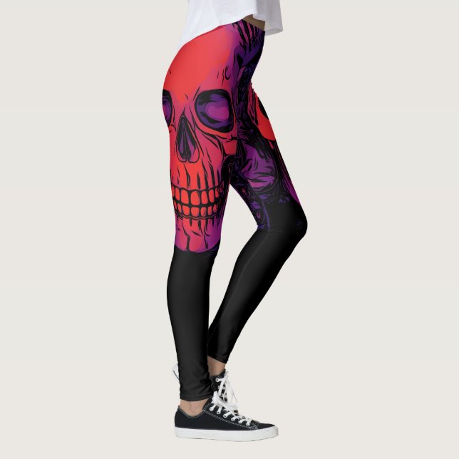 Leggings Piernas Skull (Derecha)