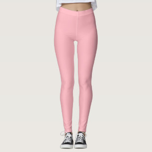Leggings Piernas suaves rosadas de alta cintura