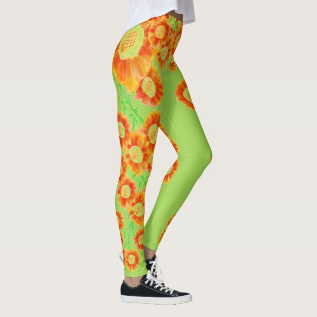 Leggings Piernas Sweet Lime (Derecha)