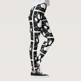 Leggings Piernas Tortitas para gato B/W