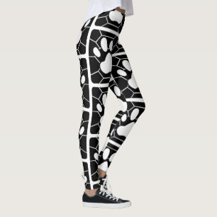 Leggings Piernas Tortitas para gato B/W