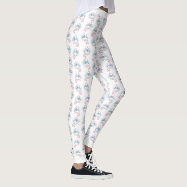 Leggings Piernas tropicales de bombeo (Derecha)