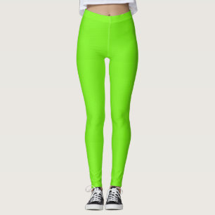 Leggings Piernas verdes fluorescentes