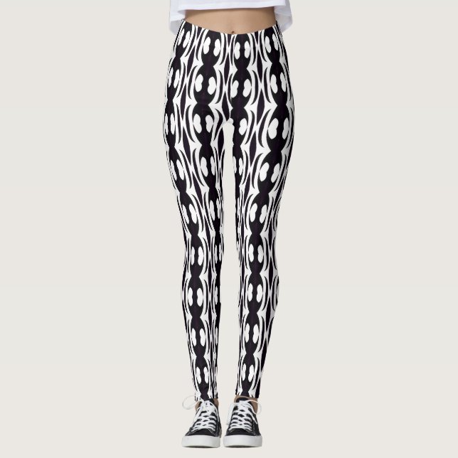 Leggings Piernas Vivas: ¡Medias con Patrones Únicos en Abun (Anverso)