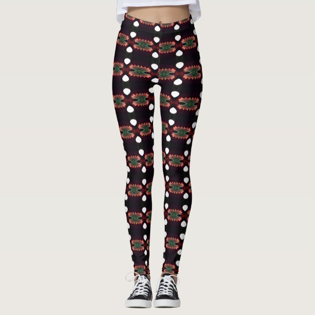 Leggings Piernas Vivas: ¡Medias con Patrones Únicos en Abun (Anverso)