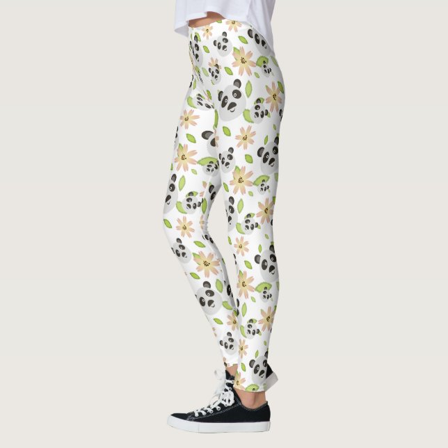 Leggings Piernas Vivas: ¡Medias con Patrones Únicos en Abun (Izquierda)