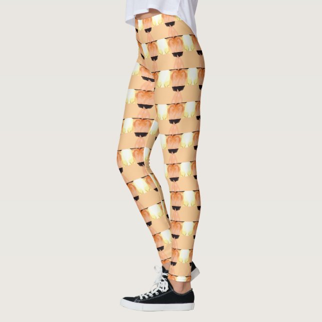 Leggings Piernas Vivas: ¡Medias con Patrones Únicos en Abun (Izquierda)