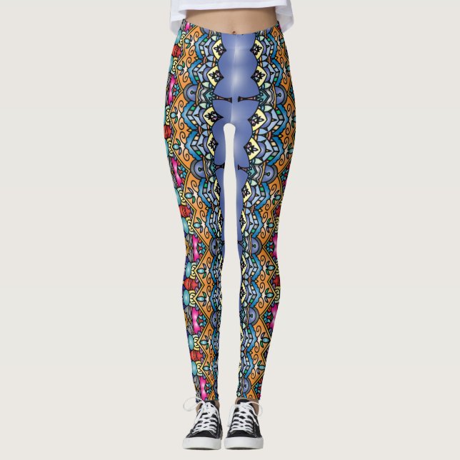 Leggings Piernas Vivas: ¡Medias con Patrones Únicos en Abun (Anverso)