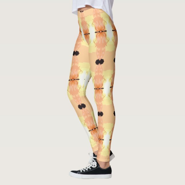 Leggings Piernas Vivas: ¡Medias con Patrones Únicos en Abun (Izquierda)