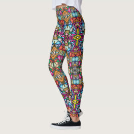 Leggings Piernas Vivas: ¡Medias con Patrones Únicos en Abun