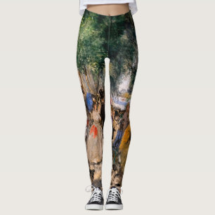 Leggings Pierre-Auguste Renoir - Bañarse en el Sena