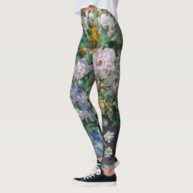 Leggings Pierre-Auguste Renoir - Bouquet de primavera (Izquierda)