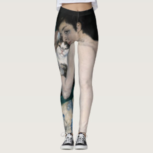 Leggings Pierre-Auguste Renoir - Niño con un Gato