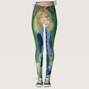Leggings Pierre-Auguste Renoir - Un Chica con capacidad par