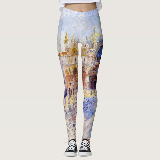 Leggings Pierre-Auguste Renoir - Venecia, Piazza San Marco (Anverso)